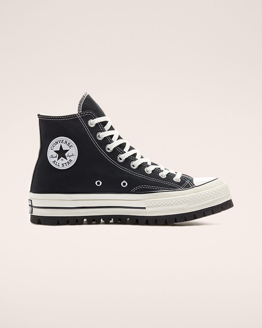 Dámské Boty Vysoké Converse Chuck 70 Trek Černé | CZ HQMC03